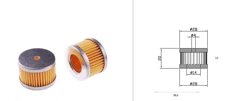 Фильтр газового клапана LANDI